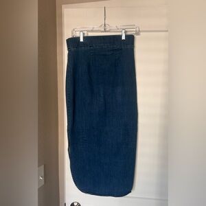 Frank & Eileen Dark Blue Pencil Skirt